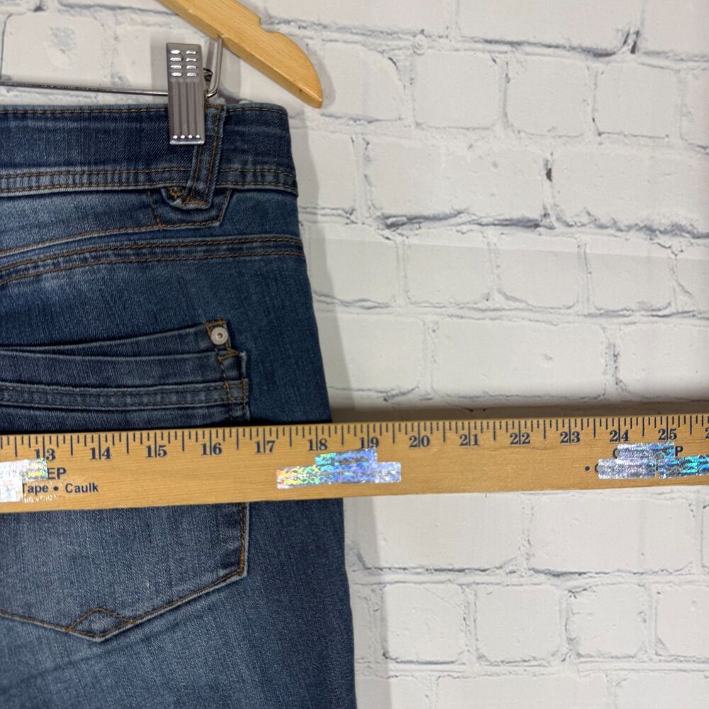Democracy Ab Solution Jeans Womens 8 Dark Wash Skinny Stretch High Rise Denim - Picture 14 of 16